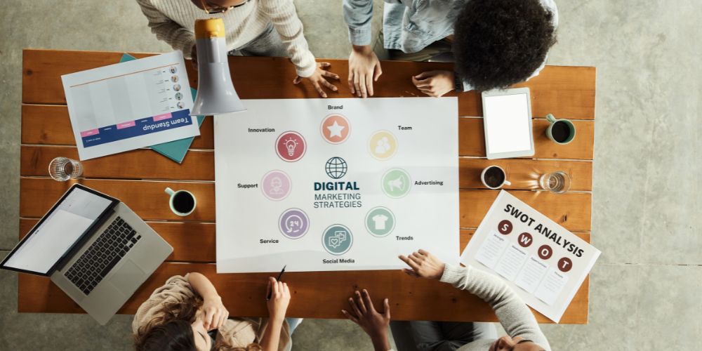 Working on digital marketing strategies!